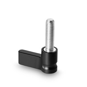 SmallRig - SmallRig M5 dişli siyah cırcırlı kelebek somun (18mm) 1565