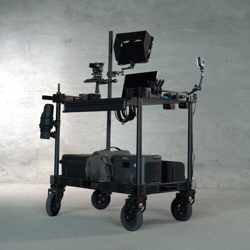 SmallRig MD4573 36'' Hafif Video Prodüksiyon Kamera Arabası