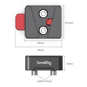 SmallRig Mini V-Lock Montaj Kiti MD2801B - Thumbnail