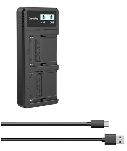 SmallRig NP-F970 Çiffli Şarj Cihazı (4086)