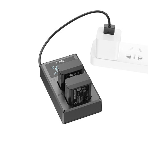 SmallRig NP-FW50 Çiftli Şarj Cihazı (4081)