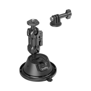 SmallRig - SmallRig SC-1K 4193 Aksiyon Kameraları için Vantuz Montaj Desteği