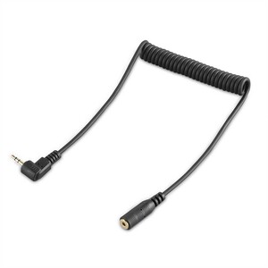 SmallRig - Smallrig 2201 Spiralli Erkek - Dişi 2.5mm LANC Uzatma Kablosu