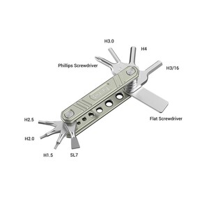 SmallRig TC2713 9'u 1 Arada Katlanır Çok Amaçlı Alet Seti - Thumbnail