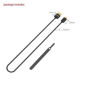 SmallRig Ultra Slim 4K HDMI Kablosu (C - A Mini) 55cm 3041 - Thumbnail
