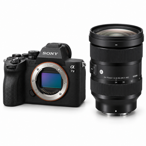 Sony - Sony A7 IV Body + Sigma 24-70mm F2.8 DG DN II Art Lens (Sony E)