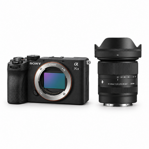 Sony - Sony A7C II Body Black + Sigma 20-60mm F2.8-4 DG Contemporary Sony E Lens Kit