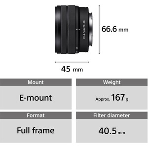 Sony FE 28-60mm f/4-5.6 Lens - Thumbnail