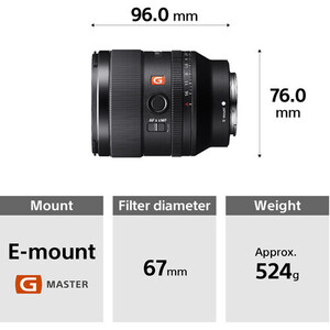 Sony FE 35mm f/1.4 GM Lens - Thumbnail