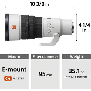 Sony FE 600mm f/6.3 GM OSS Lens (Çıkışı Bekleniyor) - Thumbnail