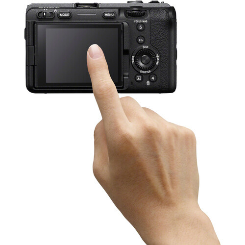 Sony FX30 Cinema Camera XLR Handle ile birlikte