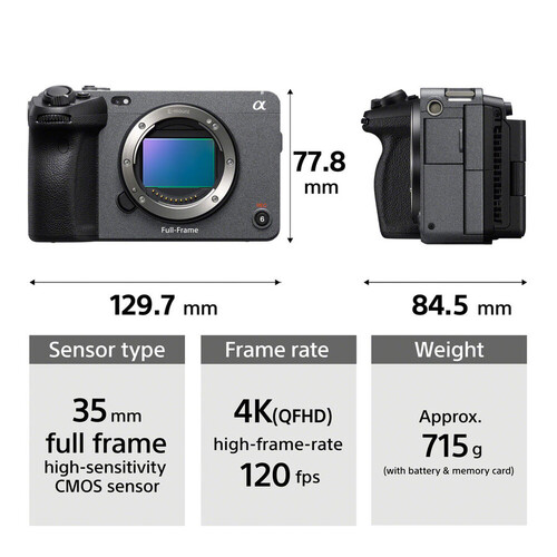 Sony FX3A Cinema Camera