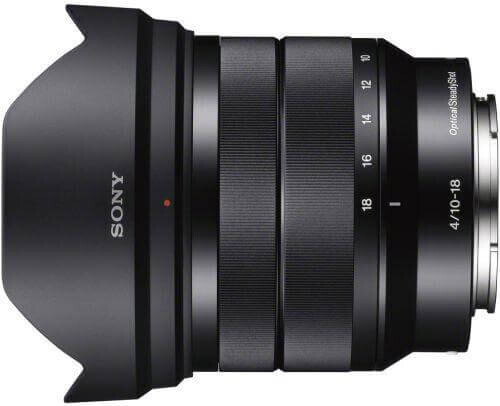 Sony E 10-18mm f/4 OSS Lens