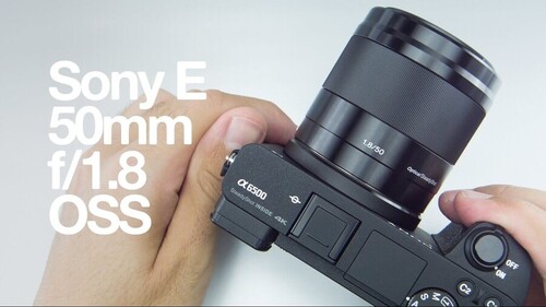 Sony E 50mm f/1.8 OSS Lens