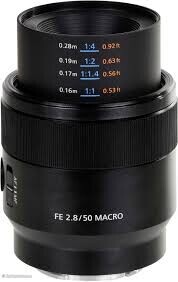 Sony FE 50mm f/2.8 Macro Lens - Thumbnail