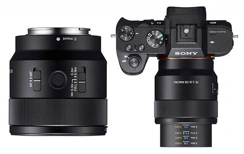 Sony FE 50mm f/2.8 Macro Lens