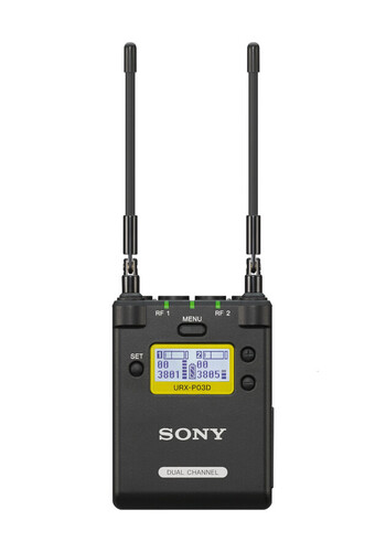 Sony URX-P03D İki Kanal Alıcı İki Adet UTX-B40 Verici Kit (URXP03D33KIT)