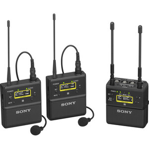 Sony - Sony UWP-D27 Camera-Mount Wireless Mikrofon 2 li