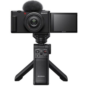 Sony - Sony ZV-1F Dijital Vlog Fotoğraf Makinesi + GP-VPT2BT Çekim Kolu