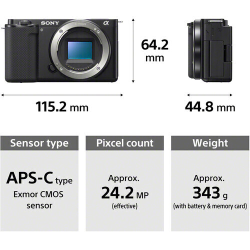 Sony ZV-E10 16-50mm Vlog Seti