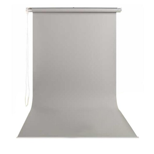 Stil Fon 130cm x 200cm Portre Gri Fon Perdesi Seti