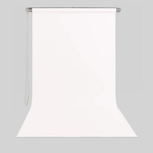 Stil Fon 130m x 200cm Portre Beyaz Fon Perdesi Seti
