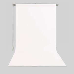 Stil Fon - Stil Fon 145cm x 200cm Portre Beyaz Fon Perdesi Seti