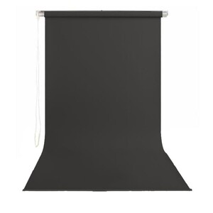 Stil Fon - Stil Fon 145cm x 200cm Portre Siyah Fon Perdesi Seti