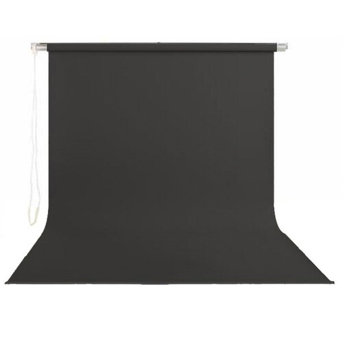 Stil Fon 195cm x 300cm Sonsuz Siyah Fon Perdesi Seti