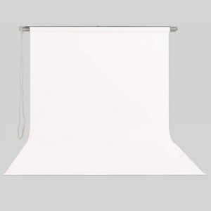 Stil Fon - Stil Fon 270cm x 400cm Sonsuz Beyaz Fon Perdesi Seti