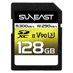 Suneast - Suneast 128GB 300 MB/S Ultimate Pro SDXC UHS-II Hafıza Kartı (V90 Series)