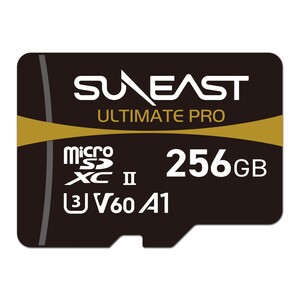 Suneast - Suneast 256GB 280MB/s Ultimate Pro UHS-II microSDXC Hafıza Kartı (V60 Series)