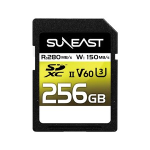 Suneast - Suneast 256GB 280MB/s Ultimate Pro UHS-II SDXC Hafıza Kartı (V60 Series)
