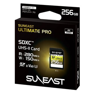 Suneast - Suneast 256GB 280MB/s Ultimate Pro UHS-II SDXC Hafıza Kartı (V60 Series) (1)