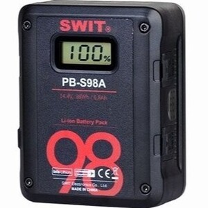 Swit - Swit PB-S98A Gold Mount Ekranlı Kamera Batarya (14.4V 6.8Ah 98Wh)