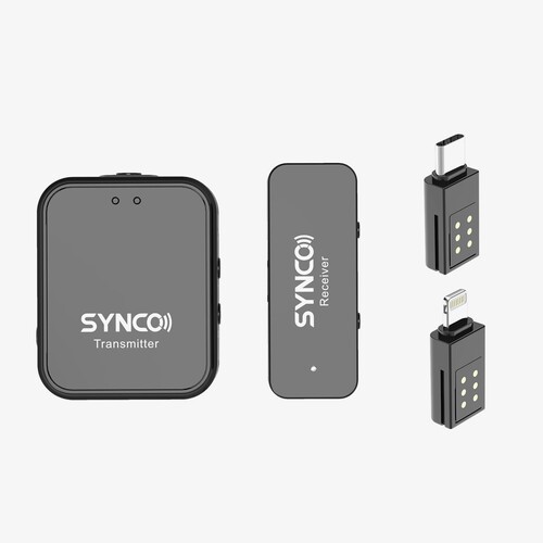 Synco G1TL İki Kişilik Yaka Mikrofonu (Type-C / Lightning)