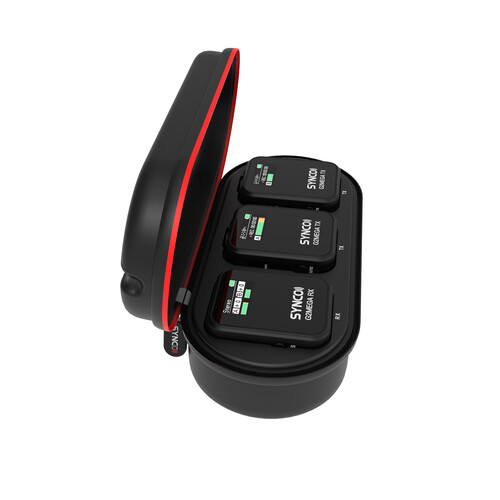 Synco G2(A2) Mega 2 Kişilik Kablosuz Yaka Mikrofon