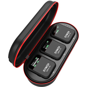 Synco - Synco G2(A2) Pro 2 Kişilik Kablosuz Yaka Mikrofon (1)