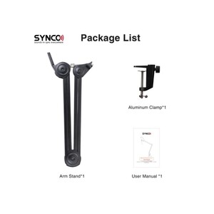 Synco - Synco MA30 Boom Arm Mikrofon Standı