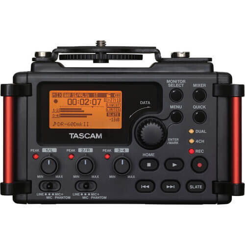 Tascam DR-60D MKII 4 Kanal Portatif Ses Kayıt Cihazı