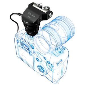 Tascam TM-2X DSLR Stereo Mikrofon - Thumbnail