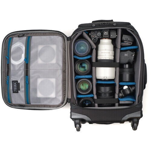 Tenba Axis V2 Spinner 4 Tekerlekli Siyah Sırt Çantası (28L)