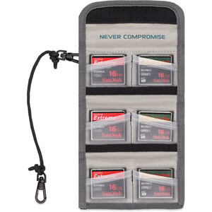 Tenba Reload CF 6 Card Wallet (Gray) - Thumbnail