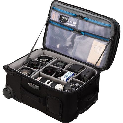 Tenba Roadie 21 Tekerlekli Hibrid Siyah Çanta