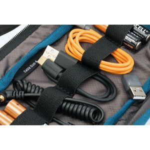 Tenba Tools-Series Duo 4 Cable Pouch (Black) - Thumbnail