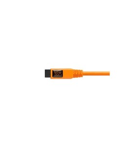 Tether Tools - Tether Tools TetherPro FireWire 800/400 9-Pin to 6-Pin 4.6 m Bağlantı Kablosu (1)