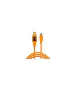 Tether Tools - Tether Tools TetherPro USB 2.0 to Mini-B 5-Pin 4.6 m Bağlantı Kablosu