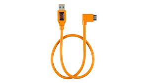 Tether Tools - Tether Tools TetherPro USB 3.0 to USB 3.0 Micro-B 5-Pin Dik Açılı 50 cm Bağlantı Kablosu (1)