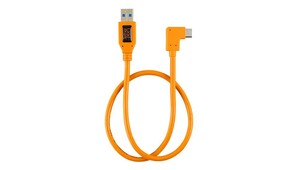 Tether Tools - Tether Tools TetherPro USB 3.0 to USB-C Right Angle Dik Açılı 50 cm Bağlantı Kablosu (1)