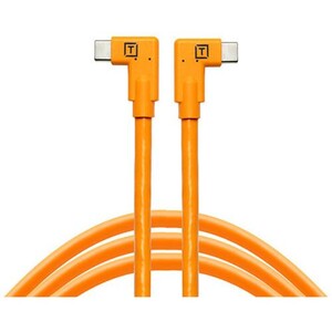 Tether Tools - Tether Tools TetherPro USB-C to USB-C İki Dik Açılı 4.6m Bağlantı Kablosu